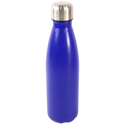 Stainless Steel Single Wall Water Bottle 400ml Approx