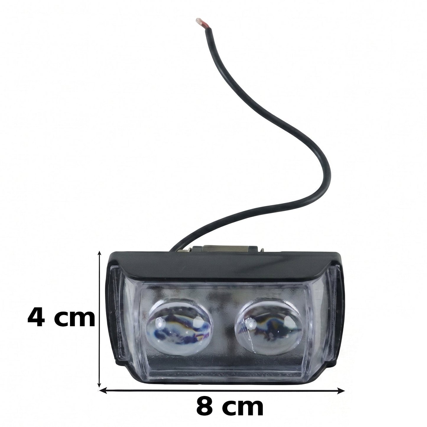 3 Mode LED Fog Light – Ultra Mini Dual Lens for Vehicle Safety