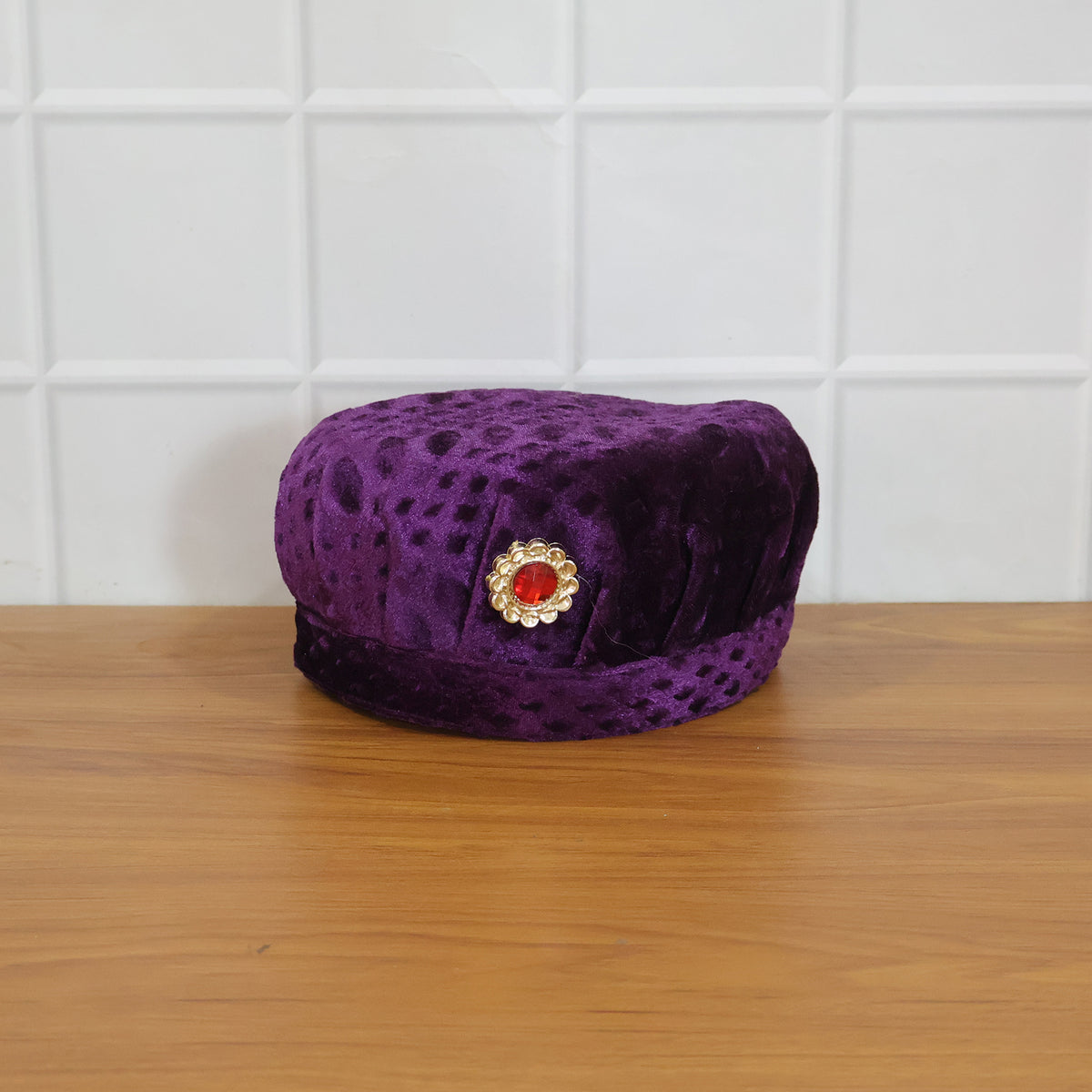 Premium Traditional Style Soft Velvet Cap (1 Pc)