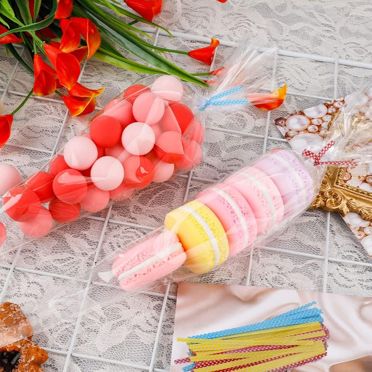 Disposable Piping Bags (100 Pcs Set  Small)