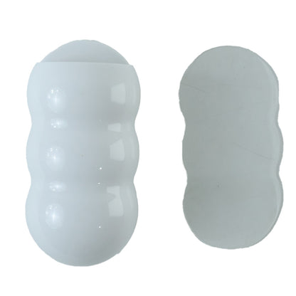 Plastic Caterpillar Shape Self-adhesive Wall Toothbrush And Storage Holder (1 Pc)