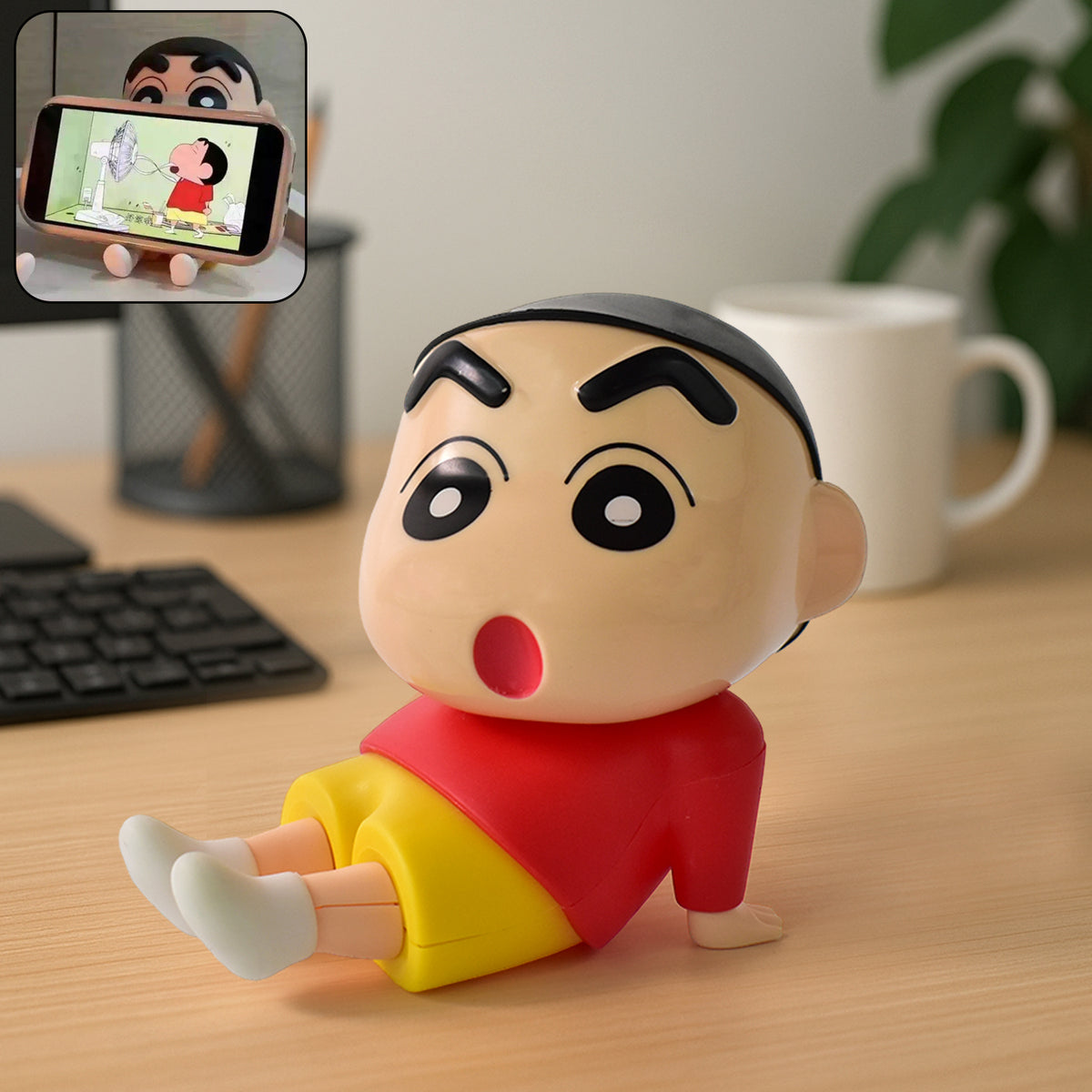 Shinchan Character Sitting Figurine (1 Pc)