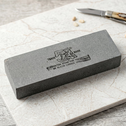 Combination Knife Sharpening Stone Silicon Carbide Whetstone B Grade (1 Pc)