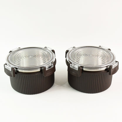 Apex Rustic Jar Set  2 Pcs 450ml Each Approx