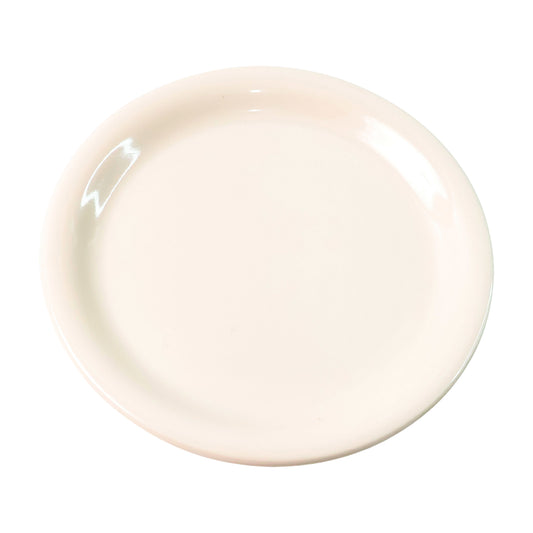 Plastic Round Dinner  Serving Plate  19 Cm (1 Pc)