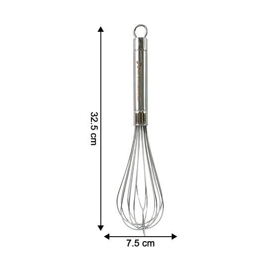 Apex Stainless Steel Large Hand Whisk (1 Pc)