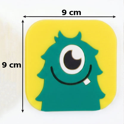 Silicone Coasters  Fun Monster Design With Heat Resistance