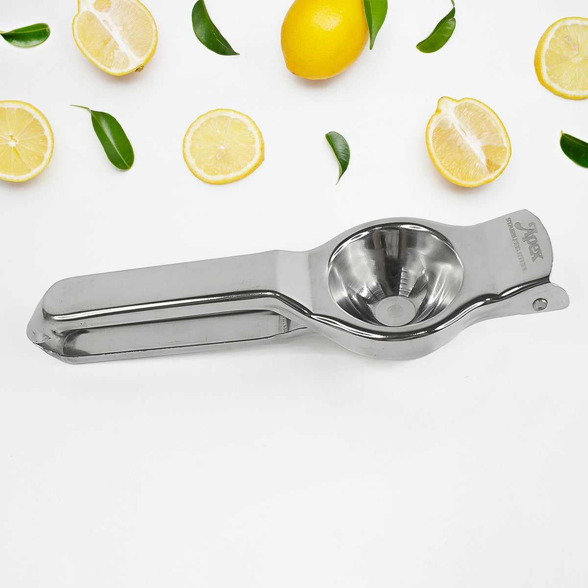 Apex Heavy Duty Stainless Steel Lemon Press Squeezer