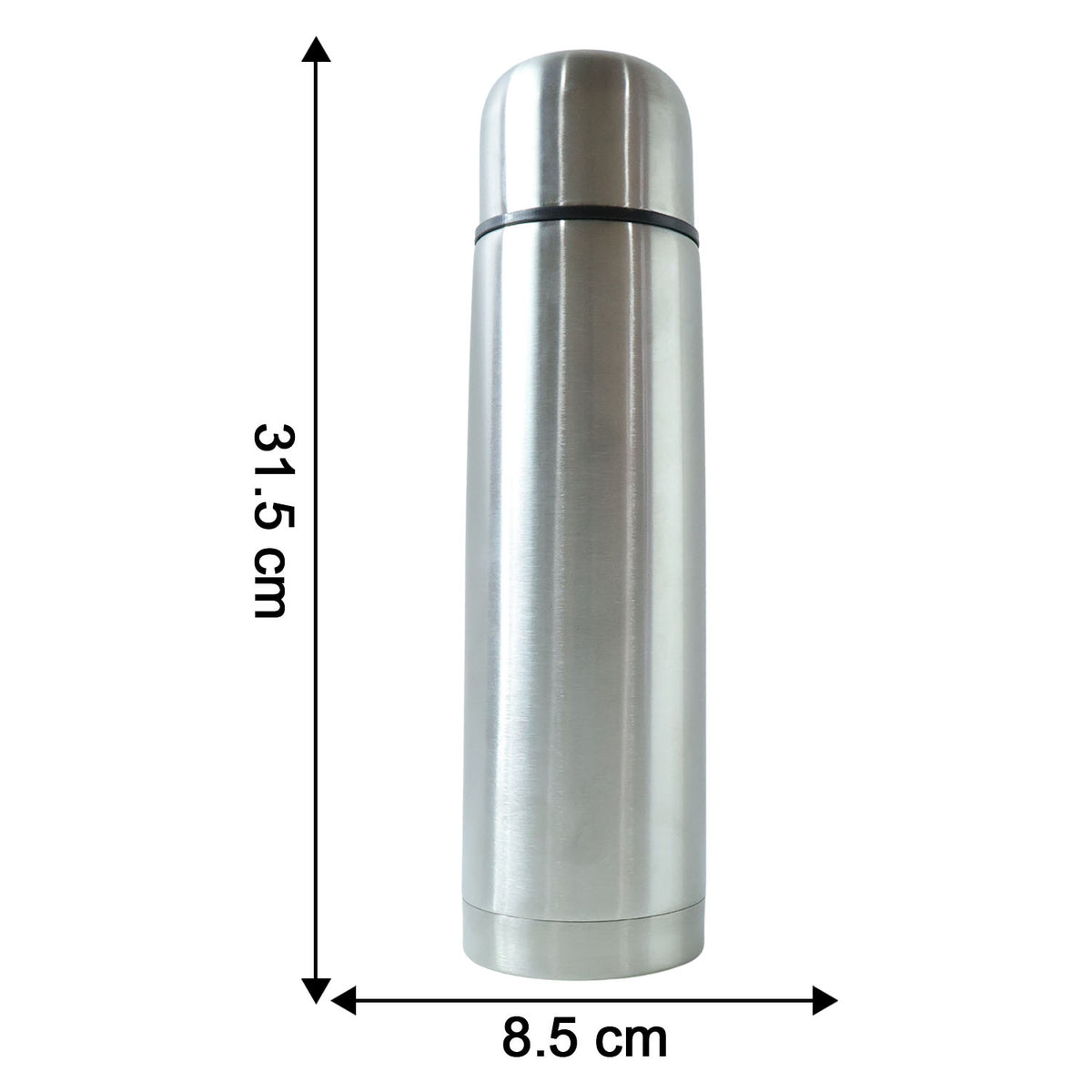 Bullet Style Stainless Steel Vacuum Insulated Water Bottle 1000 Ml