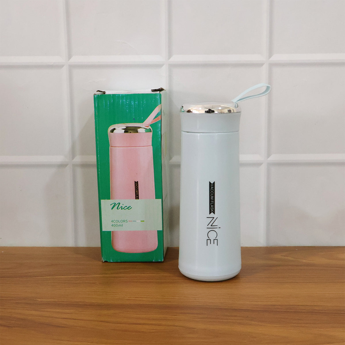 Leak Proof Glass Water Bottle (1 Pc)