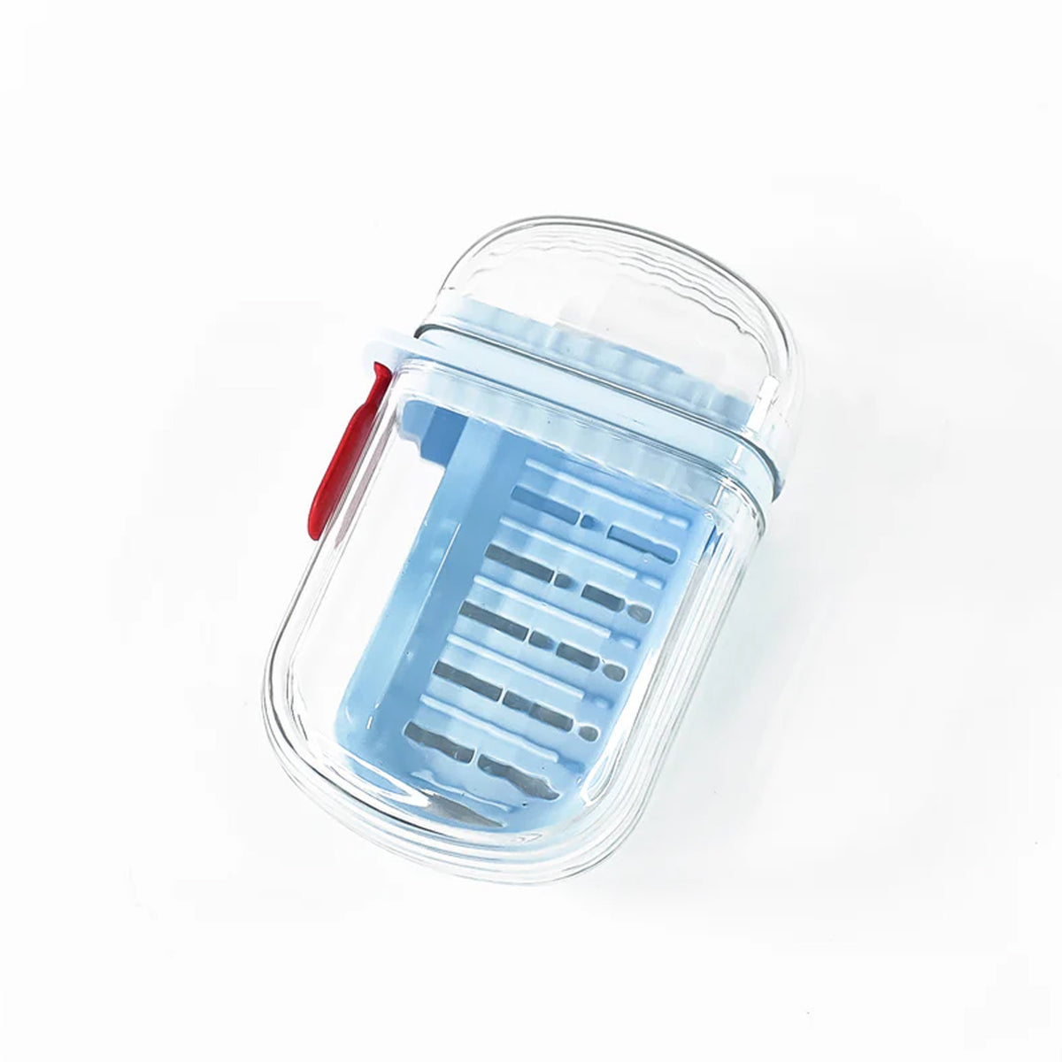 Multifunctional Soap Box With Drain Tray And Lock Clip Sabudani (1 Pc)