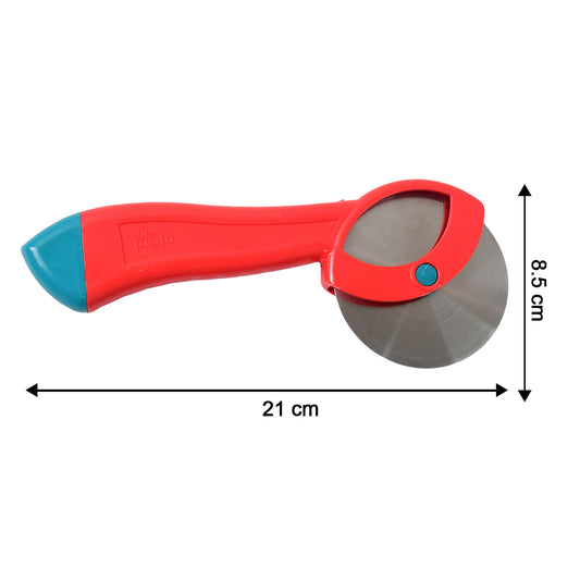 Suppermom Premium Stainless Steel Pizza Cutter With Ergonomic Handle (1 Pc)