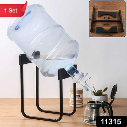 Metal Water Can Bottle Dispenser Stand Heavy Duty Holder For 20 Litre (1 Set)