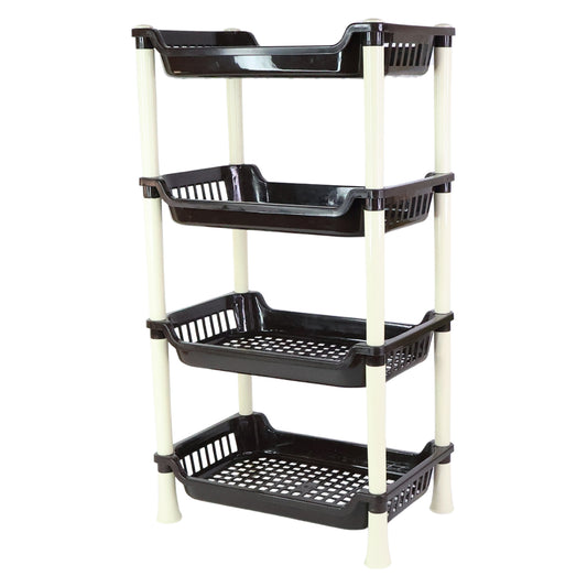Apex 4-layer Small Multipurpose Plastic Storage Rack