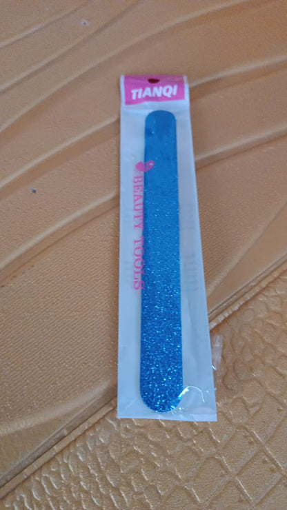 Professional nail file double sided, lightweight and comfortable for home use