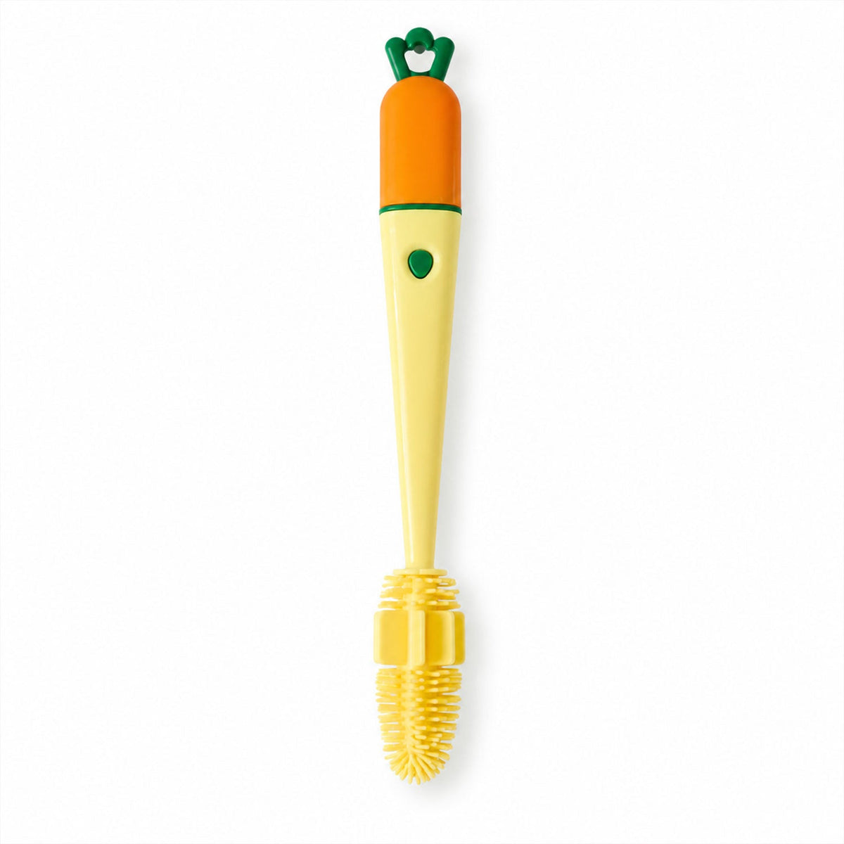4 In 1 Silicone Bottle Cleaning Brush With Nipple Brush Long Handle (1 Pc)