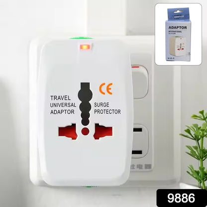 Universal Travel Adapter With Dual Usb Charger Ports - International Multipurpose