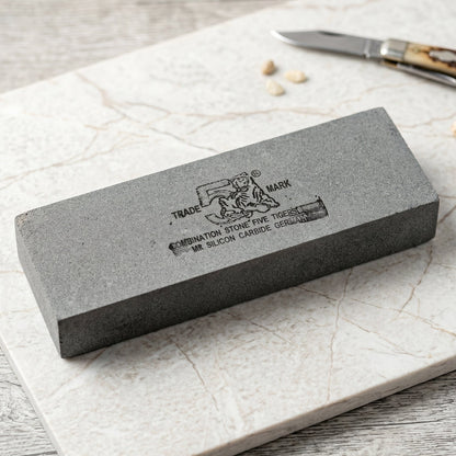 Combination Knife Sharpening Stone Silicon Carbide Whetstone B Grade (1 Pc)