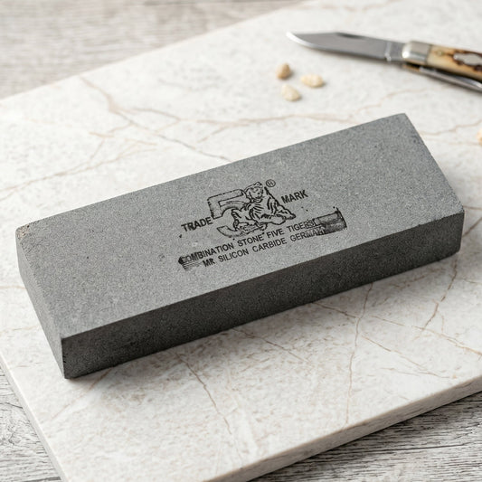 Combination Knife Sharpening Stone Silicon Carbide Whetstone B Grade (1 Pc)