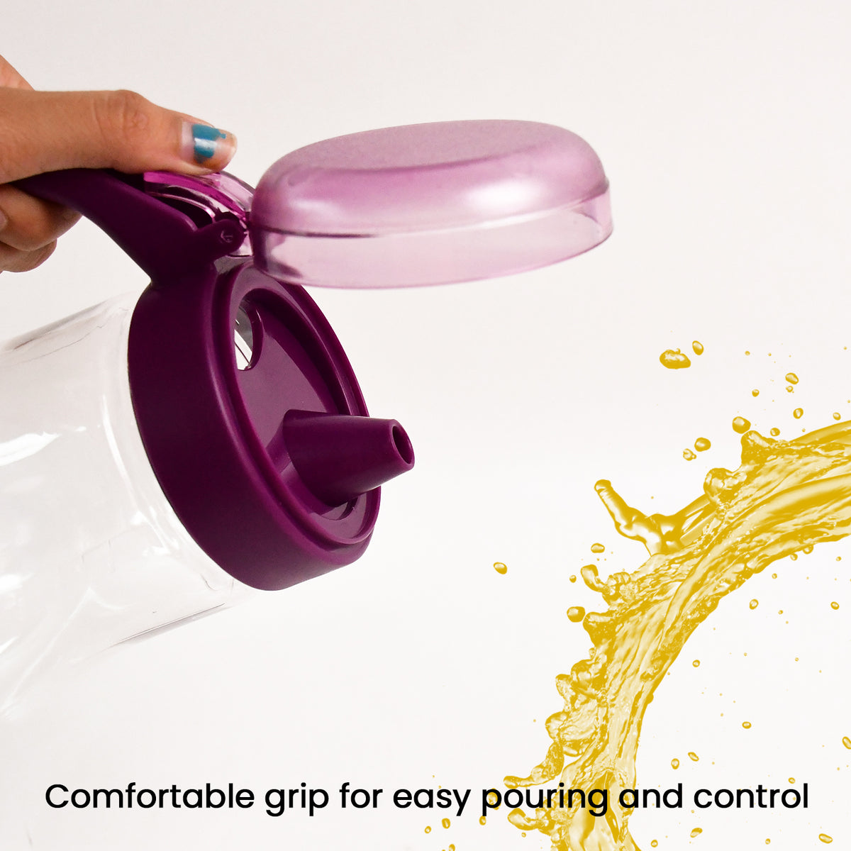 Apex Jessy Oil And Juice Pourer Dispenser Bottle Approx 1000ml (1 Pc)