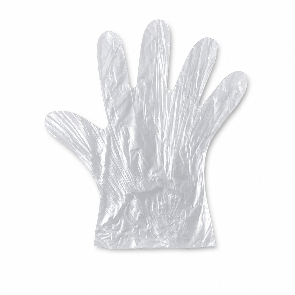 Disposable Medium Plastic Gloves (100 Pc)