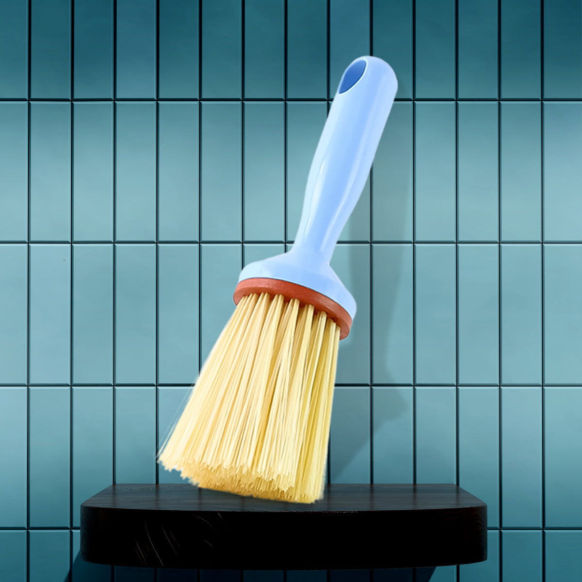 Multi-purpose Short Handle Plastic Cleaning Brush (1 Pc)