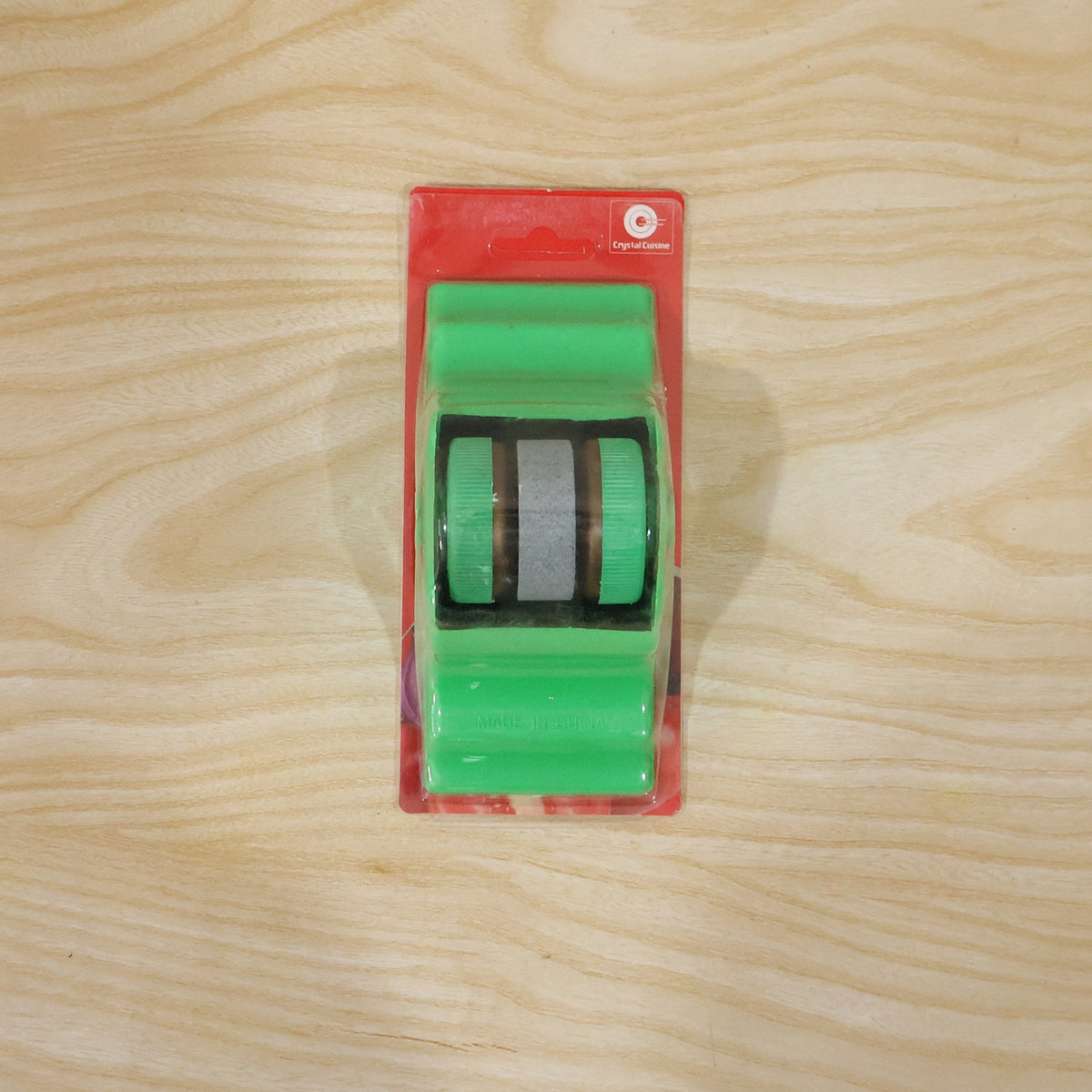 Compact Knife Sharpener With Adhesive Base Manual Roller Blade Sharpener (1 Pc)