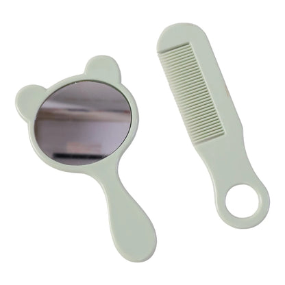 Comb And Mirror 2 In 1 Grooming Kit Cute Handheld Vanity Set For Girls (1 Set)
