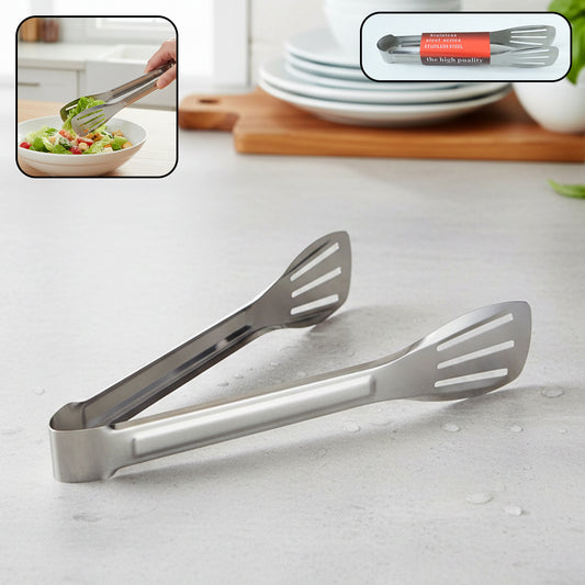 Stainless Steel Kitchen Serving Tongs (1 Pc)