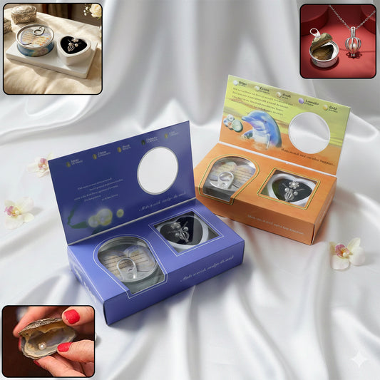 Wish Pearl Necklace Gift Set (1 Set  Mix Desgin)