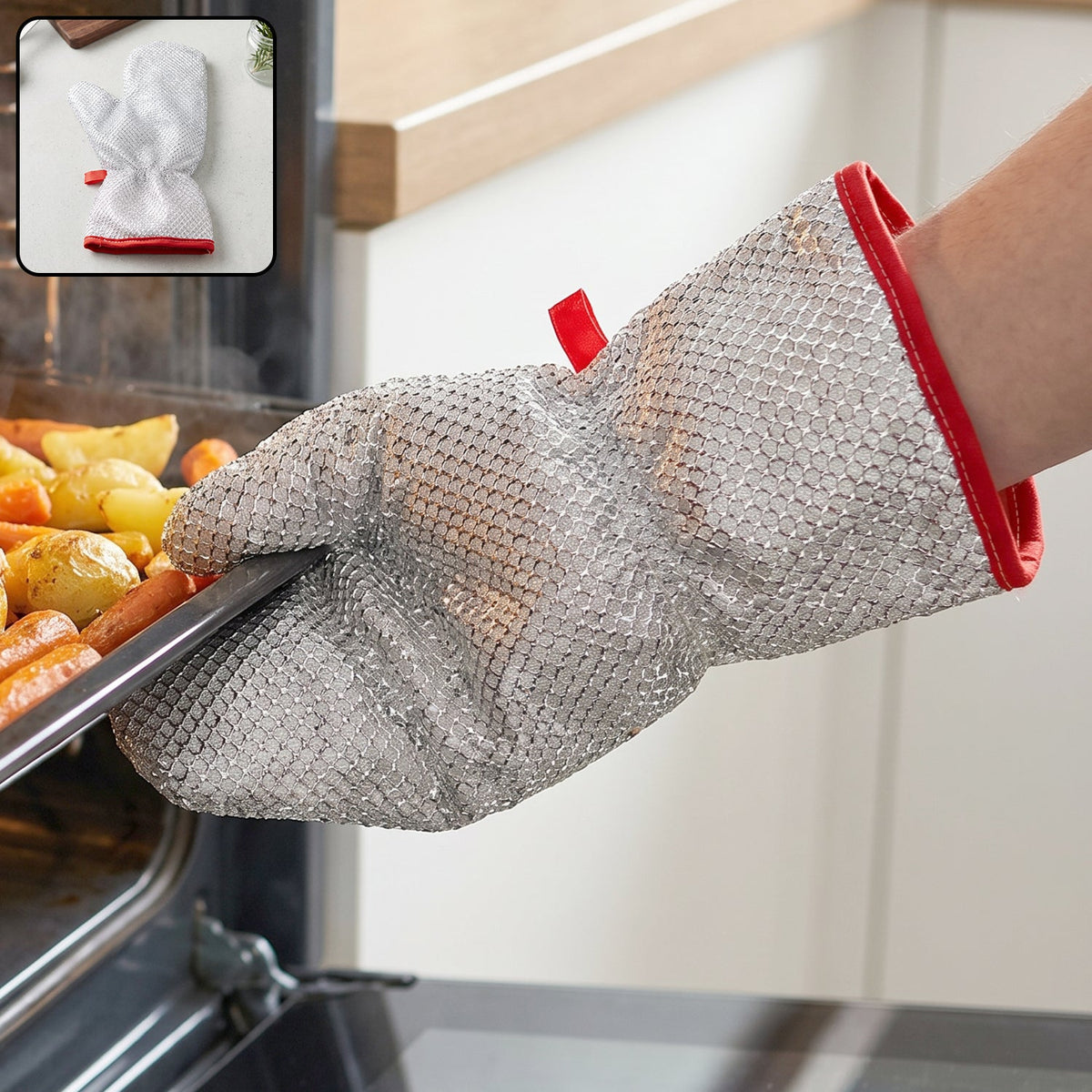 Kitchen Dishwashing Cleaning Glove For Cooking Baking And Household Tasks (1 Pc)