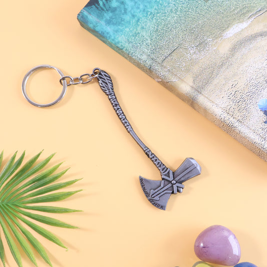 Premium Metal Axe Keychain (1 Pc)