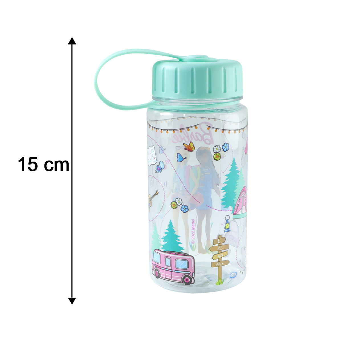 Kids Printed Water Bottle 400 Ml Approx (1 Pc)