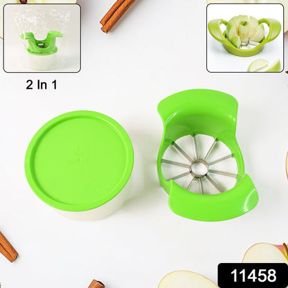 Apex apple cutter's unbreakable ABS plastic body for durability