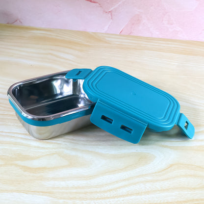 Apex Stainless Steel Mini Stack Plate Food Container (Approx 200 Ml)