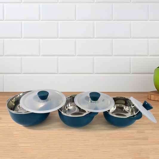 Apex Microwave-safe Serving Bowl 3 Pcs Set (700ml 1000ml 1400ml)