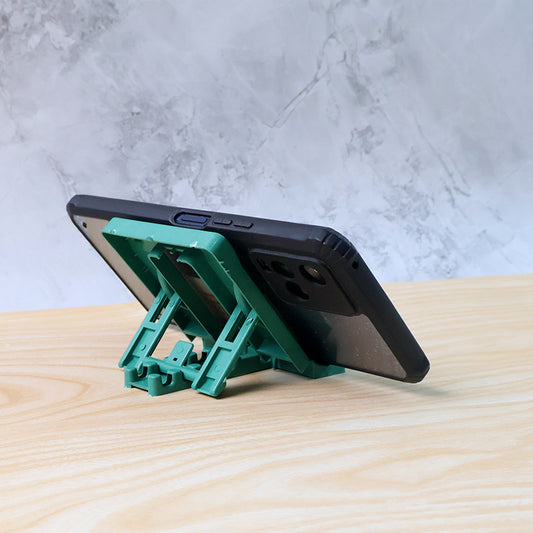 610 Adjustable 4 Steps Foldable Mobile Stand Holder (1 Pc)