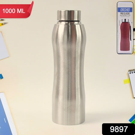 Stainless Steel Double Wall Vacuum-insulated Drink Water Bottle (1000 Ml Approx)
