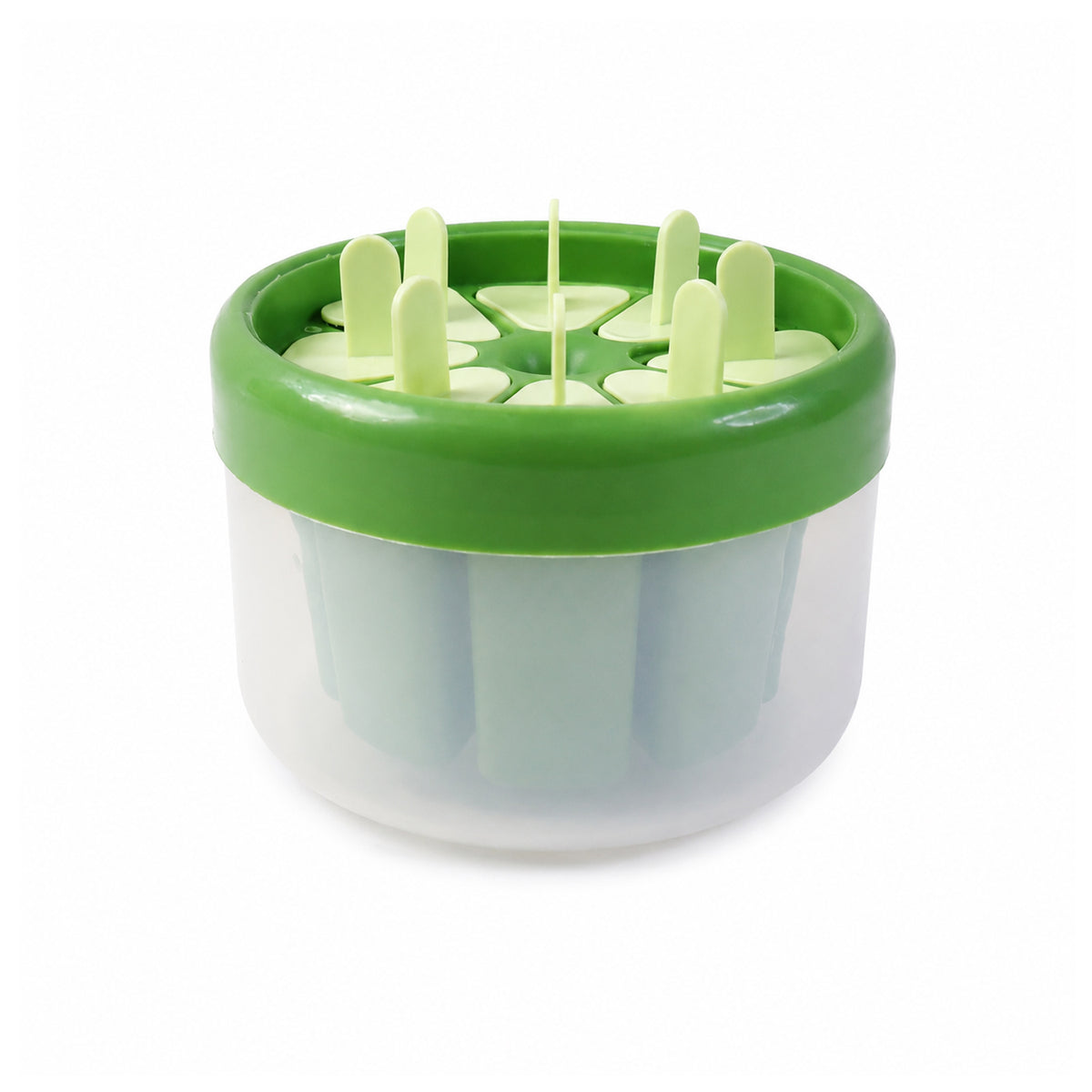 Plastic Ice Candy Popsicle Maker (8 Mold  1 Set)